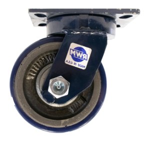 95mm total height up to 200kg Nirox 4x Castor Wheels heavy duty Swivel casters with brake 75mm Solid rubber